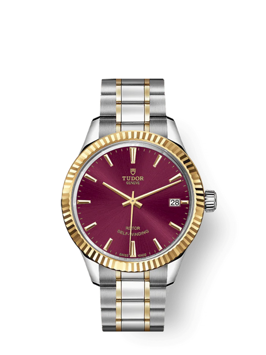 Tudor Style, Stainless Steel and Yellow Gold, 34mm, Ref# M12313-0013