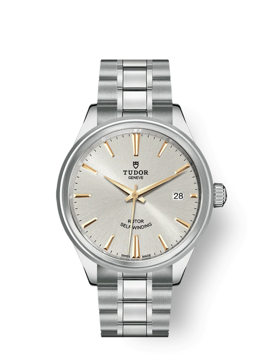 Tudor Style, Stainless Steel, 38mm, Ref# M12500-0017