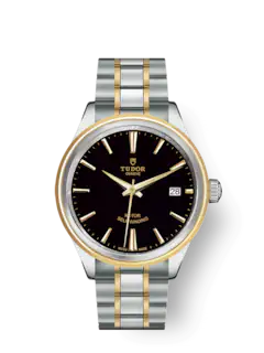 Tudor Style, Stainless Steel and Yellow Gold, 38mm, Ref# M12503-0003