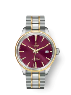 Tudor Style, Stainless Steel and Yellow Gold, 38mm, Ref# M12503-0013