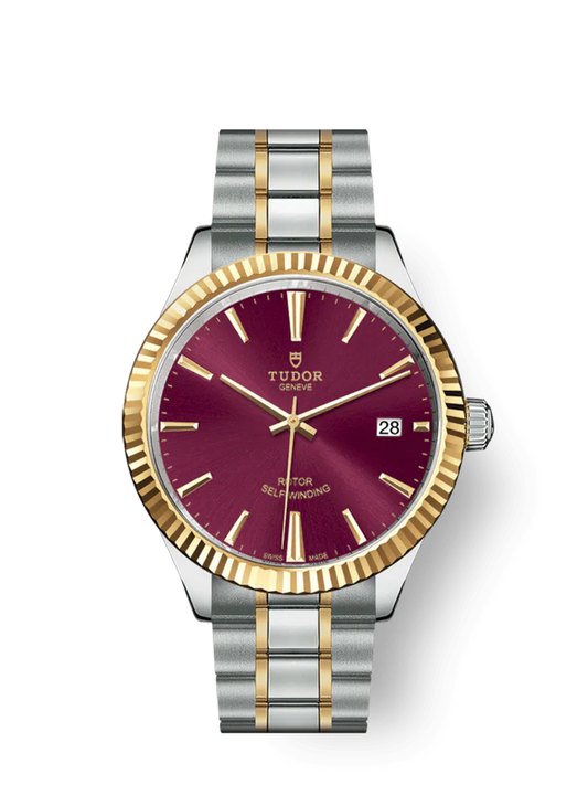 Tudor Style, Stainless Steel and Yellow Gold, 38mm, Ref# M12513-0013