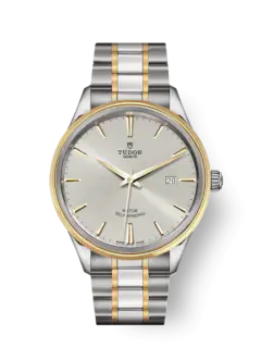 Tudor Style, Stainless Steel and Yellow Gold, 41mm, Ref# M12703-0002