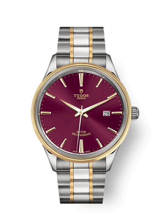 Tudor Style, Stainless Steel and Yellow Gold, 41mm, Ref# M12703-0013