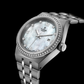 Tudor Royal, Stainless Steel and Diamond-set dial with Diamond-set bezel, 28mm, Ref# M28320-0001, Side