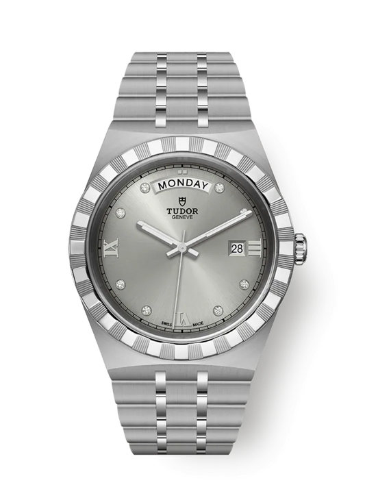 Tudor Royal, Stainless Steel and Diamond-set, 41mm, Ref# M28600-0002