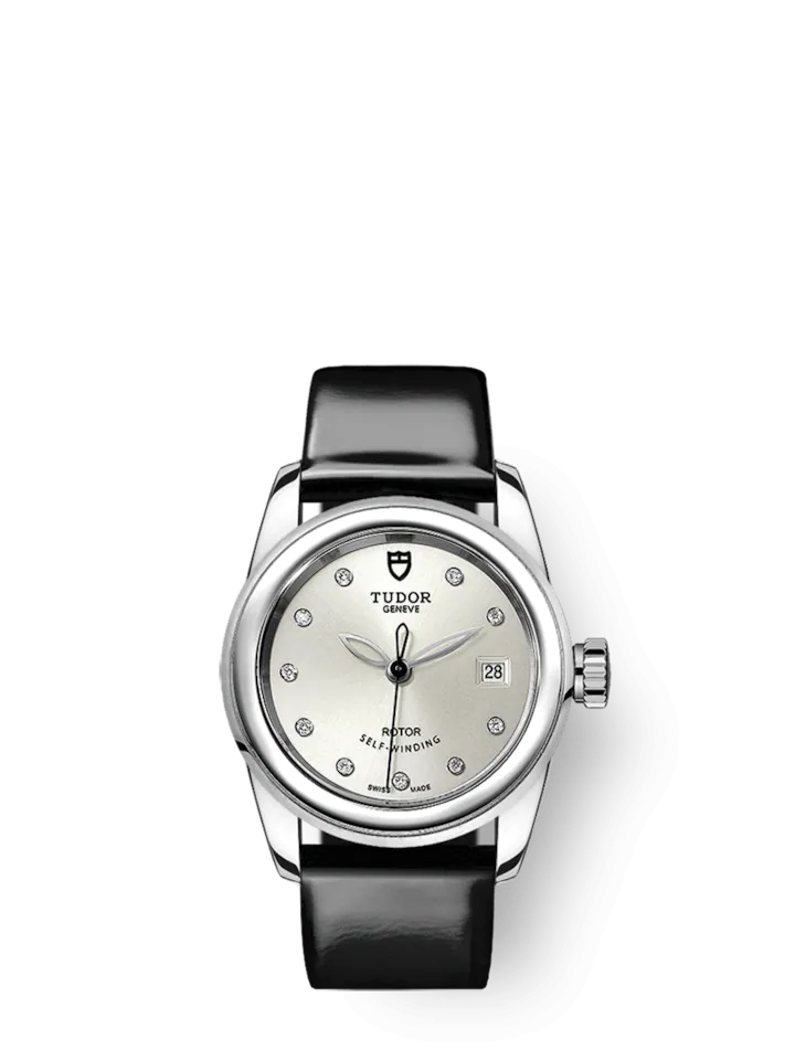 Tudor Glamour Date, Stainless Steel and Diamond-set, 26mm, Ref# M51000-0019