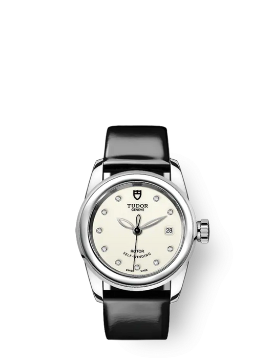 Tudor Glamour Date, Stainless Steel and Diamond-set, 26mm, Ref# M51000-0030