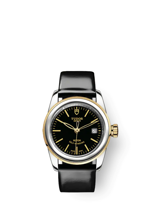 Tudor Glamour Date, Stainless Steel and 18k Yellow Gold, 26mm, Ref# M51003-0024