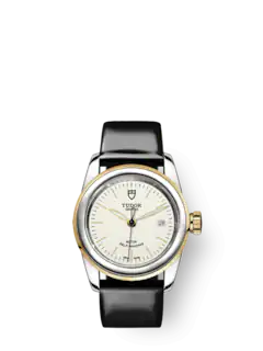 Tudor Glamour Date, Stainless Steel and 18k Yellow Gold, 26mm, Ref# M51003-0027