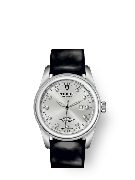 Tudor Glamour Date, Stainless Steel and Diamond-set, 31mm, Ref# M53000-0026