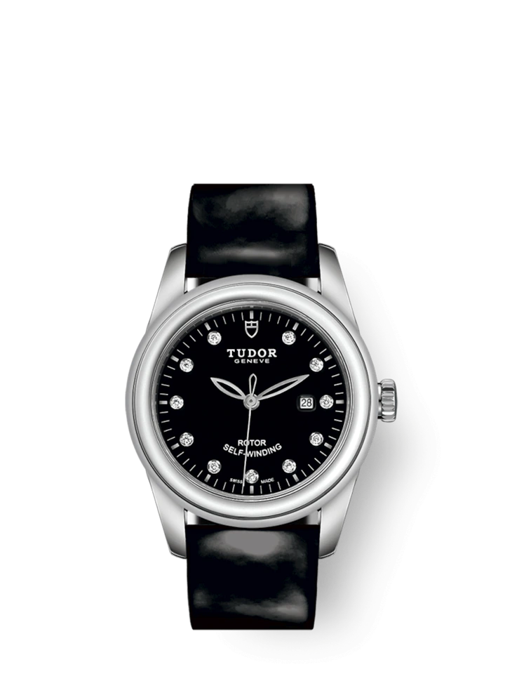 Tudor Glamour Date, Stainless Steel and Diamond-set, 31mm, Ref# M53000-0045