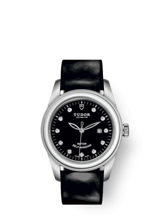 Tudor Glamour Date, Stainless Steel and Diamond-set, 31mm, Ref# M53000-0045