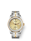 Tudor Glamour Date, Stainless Steel and 18k Yellow Gold with Diamond-set, 31mm, Ref# M53003-0006