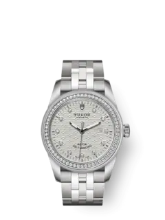 Tudor Glamour Date, Stainless Steel and Diamond-set, 31mm, Ref# M53020-0002