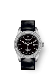 Tudor Glamour Date, Stainless Steel with Diamond-set bezel, 31mm, Ref# M53020-0047