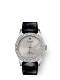 Tudor Glamour Date, Stainless Steel with Diamond-set bezel, 31mm, Ref# M53020-0052