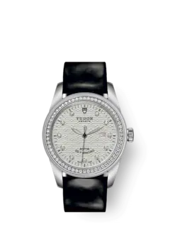 Tudor Glamour Date, Stainless Steel and Diamond-set, 31mm, Ref# M53020-0055