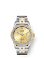 Tudor Glamour Date, Stainless Steel and 18k Yellow Gold with Diamond-set, 31mm, Ref# M53023-0020