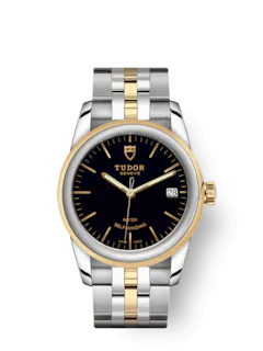 Tudor Glamour Date, Stainless Steel and 18k Yellow Gold, 36mm, Ref# M55003-0007