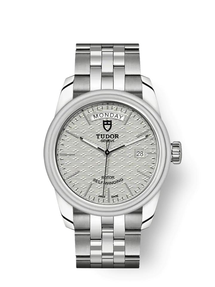 Tudor Glamour Date+Day, Stainless Steel, 39mm, Ref# M56000-0003