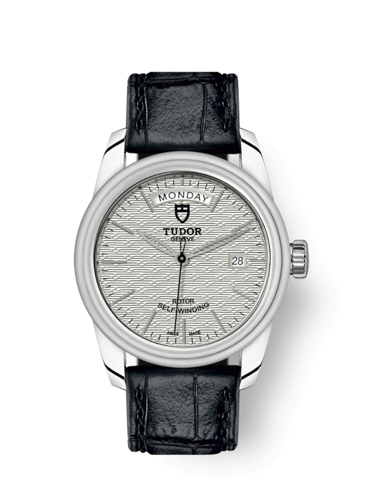 Tudor Glamour Date+Day, Stainless Steel, 39mm, Ref# M56000-0043