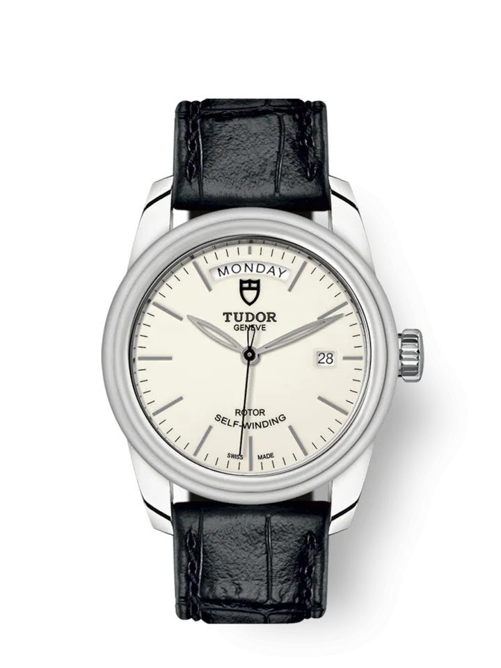 Tudor Glamour Date+Day, Stainless Steel, 39mm, Ref# M56000-0176