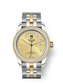 Tudor Glamour Date+Day, Stainless Steel and 18k Yellow Gold with Diamond-set, 39mm, Ref# M56003-0006