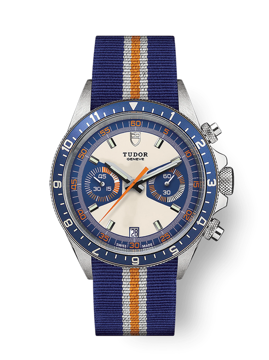 Tudor Heritage Chrono Blue, Stainless Steel, 42mm, Ref# M70330B-0003