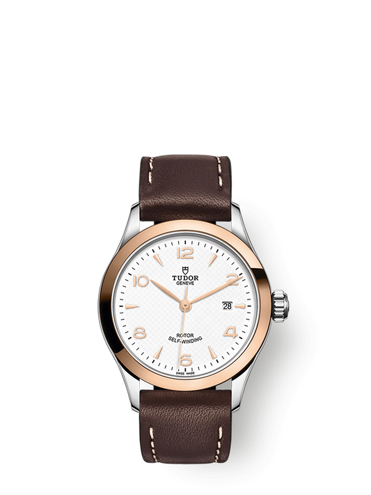 Tudor 1926, Stainless Steel and 18k Rose Gold, 28mm, Ref# M91351-0010