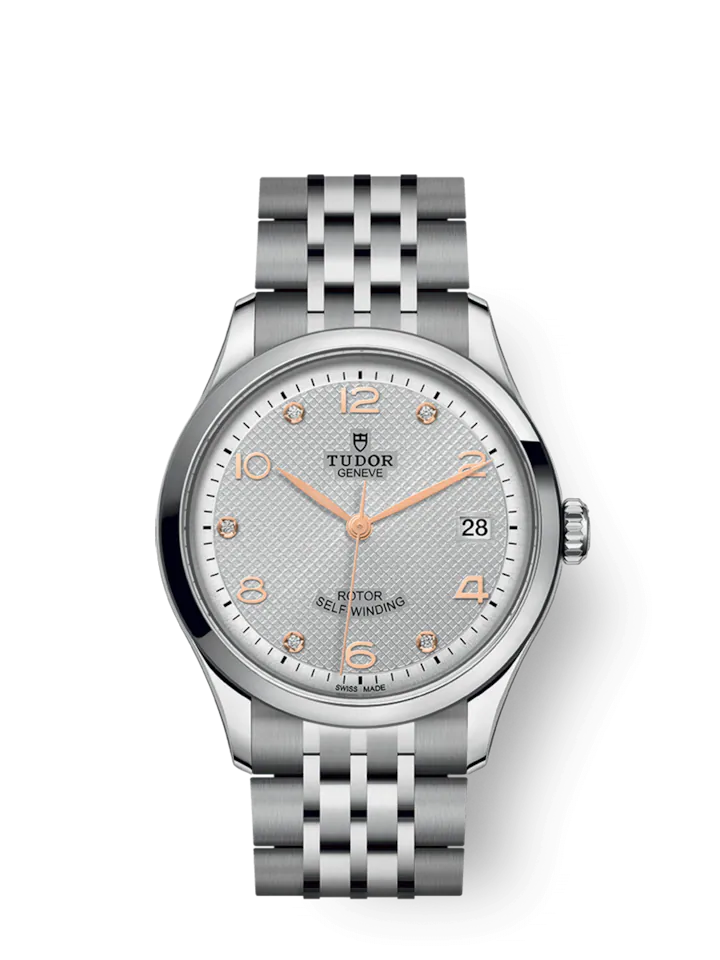 Tudor 1926, Stainless Steel with Diamond-set, 36mm, Ref# M91450-0003