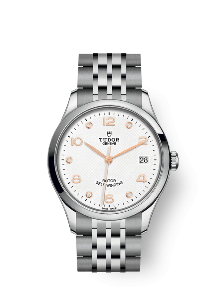 Tudor 1926, Stainless Steel with Diamond-set, 36mm, Ref# M91450-0013