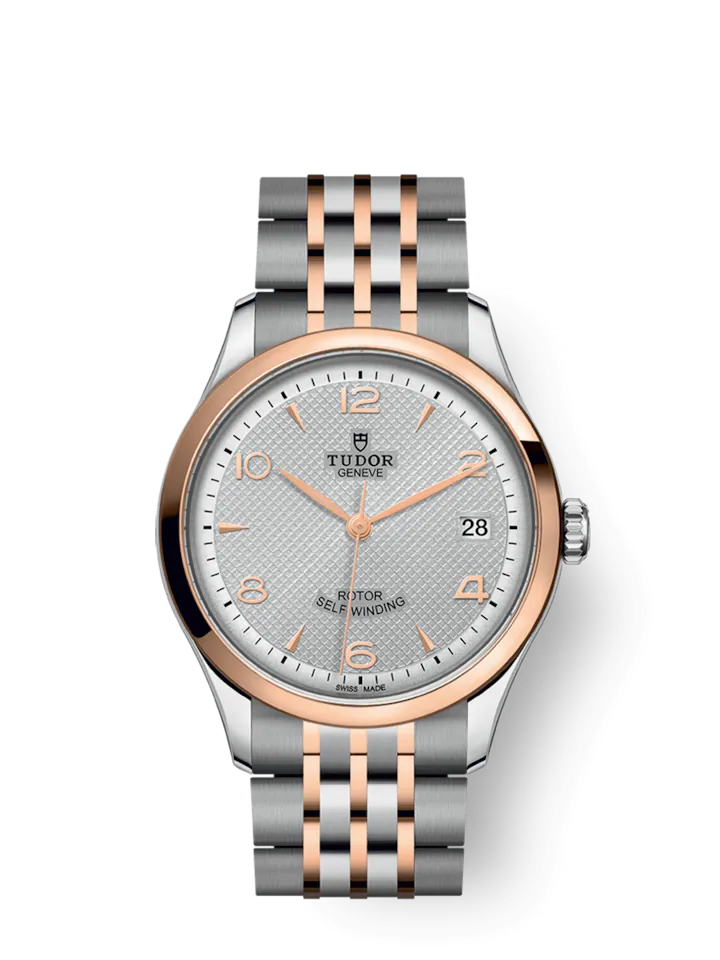 Tudor 1926, Stainless Steel and 18k Rose Gold, 36mm, Ref# M91451-0001