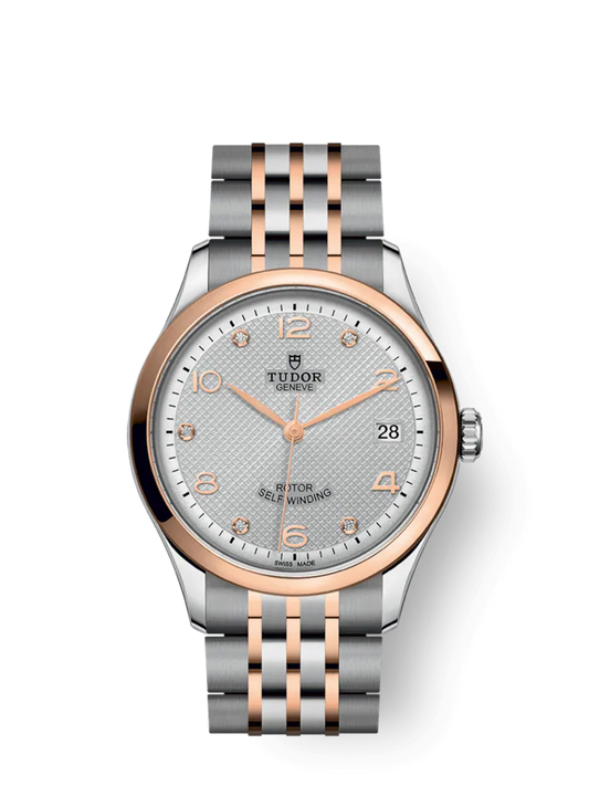 Tudor 1926, Stainless Steel and 18k Rose Gold with Diamond-set, 36mm, Ref# M91451-0002