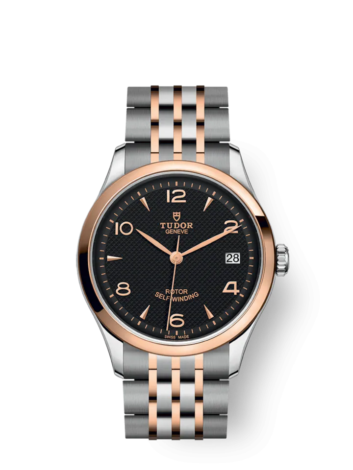 Tudor 1926, Stainless Steel and 18k Rose Gold, 36mm, Ref# M91451-0003