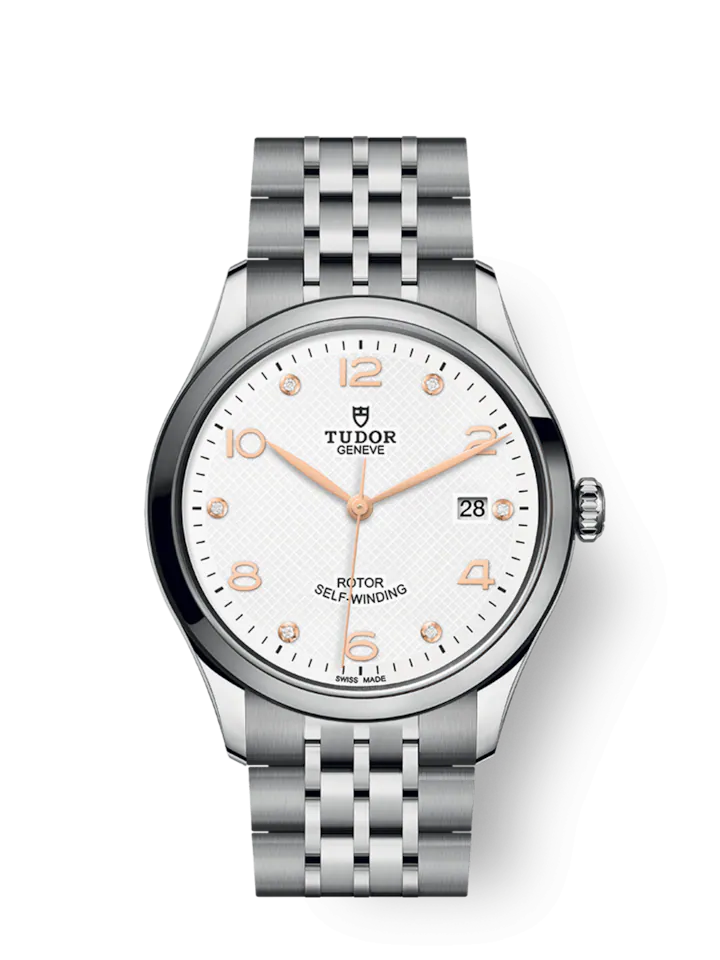 Tudor 1926, Stainless Steel with Diamond-set, 39mm, Ref# M91550-0013