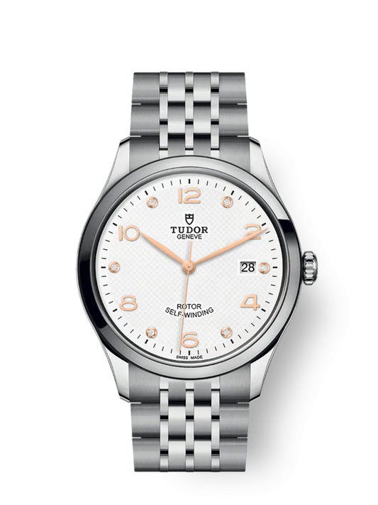 Tudor 1926, Stainless Steel with Diamond-set, 39mm, Ref# M91550-0013