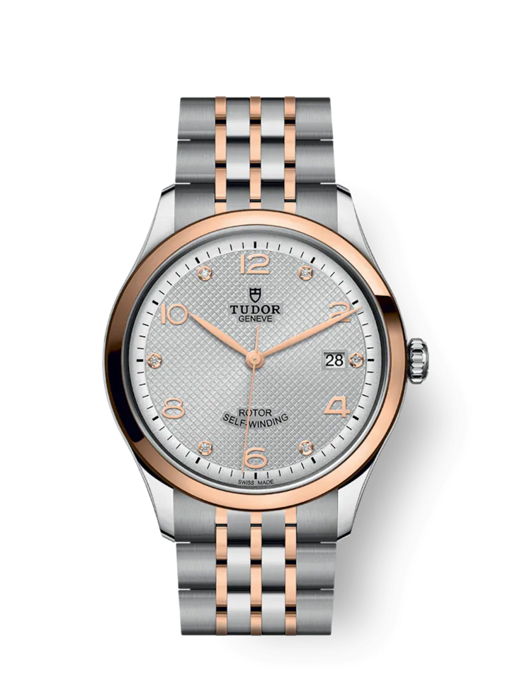 Tudor 1926, Stainless Steel and 18k Rose Gold with Diamond-set, 41mm, Ref# M91551-0002