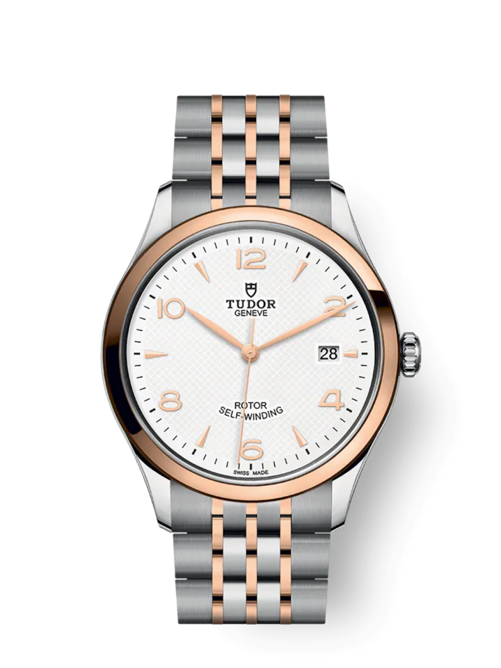 Tudor 1926, Stainless Steel and 18k Rose Gold, 39mm, Ref# M91551-0009