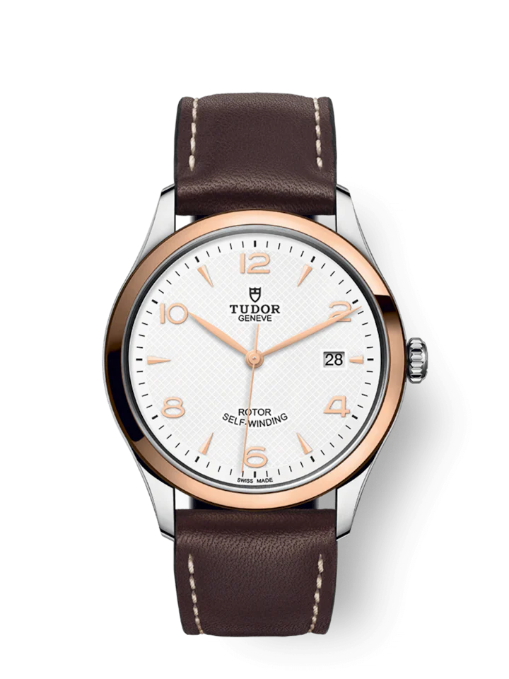 Tudor 1926, Stainless Steel and 18k Rose Gold, 39mm, Ref# M91551-0010