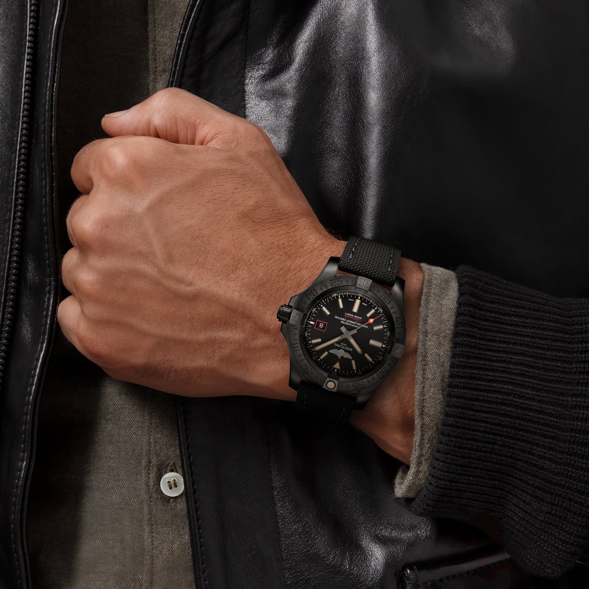 pumpkin screw push watch crown for Breitling Chronomat blackbird watch |  watch2parts