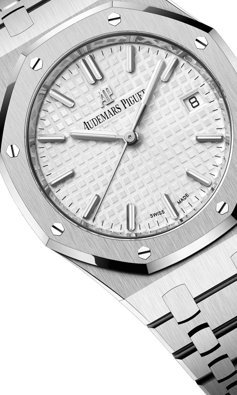 Side Audemars Piguet Royal OAK SELFWINDING Ref# 77350ST.OO.1261ST.01