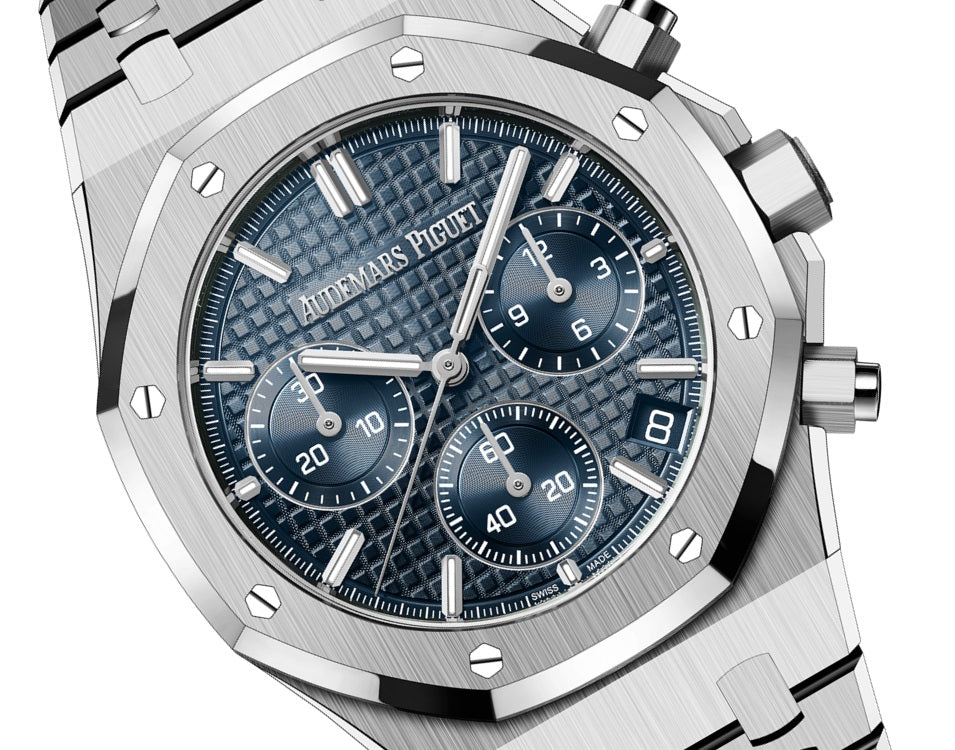 Side Audemars Piguet Royal Oak SELFWINDING CHRONOGRAPH "50TH ANNIVERSARY" Ref# 26240ST.OO.1320ST.01