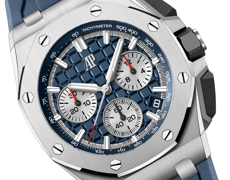 Side Audemars Piguet Royal Oak Offshore SELFWINDING CHRONOGRAPH Ref# 26420TI.OO.A027CA.01