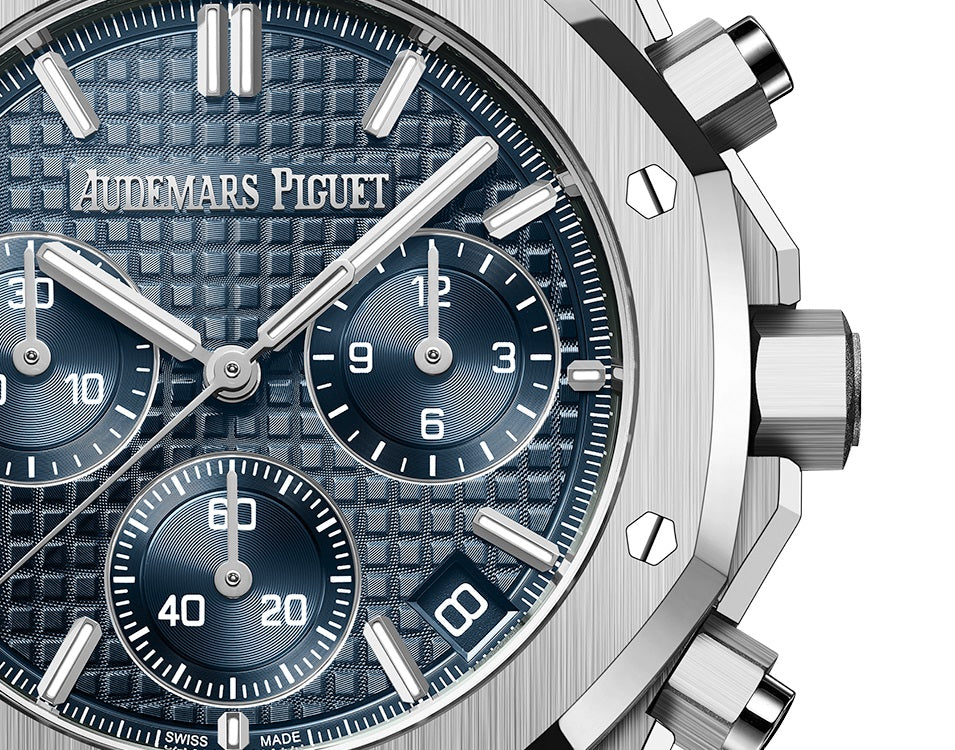 Audemars Piguet 26240ST.OO.1320ST.01 Royal Oak Chronograph Blue Dial 41mm Stainless Steel Watch
