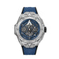 Hublot Big Bang SANG BLEU II TITANIUM BLUE PAVÉ Ref# 418.NX.5107.RX.1604.MXM20